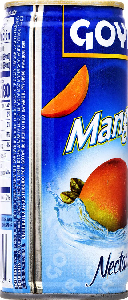 Goya Foods Mango Nectar, 9.6 Fl Oz (Pack of 24)