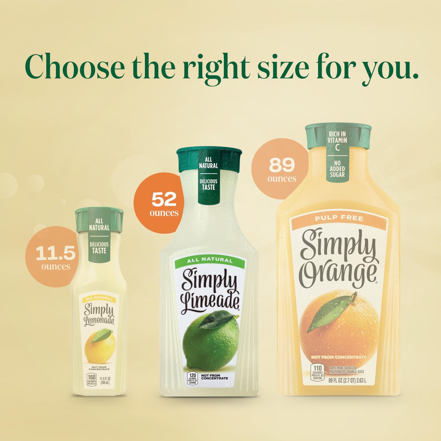Simply Limeade, Non-GMO, 52 fl oz