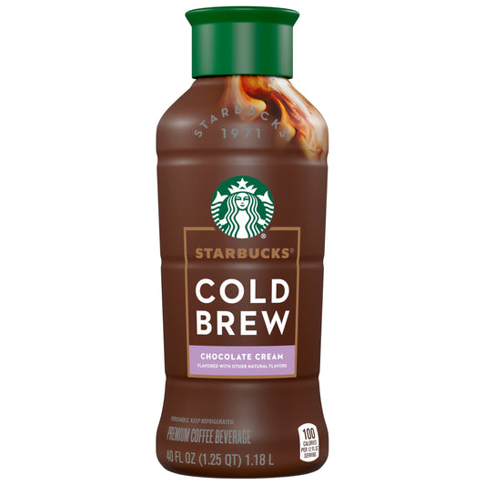 Starbucks Cold Brew Coffee Chocolate Cream 40oz
