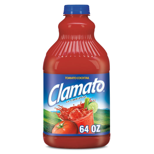 Clamato Original Tomato Cocktail Mixer, 64 fl oz bottle