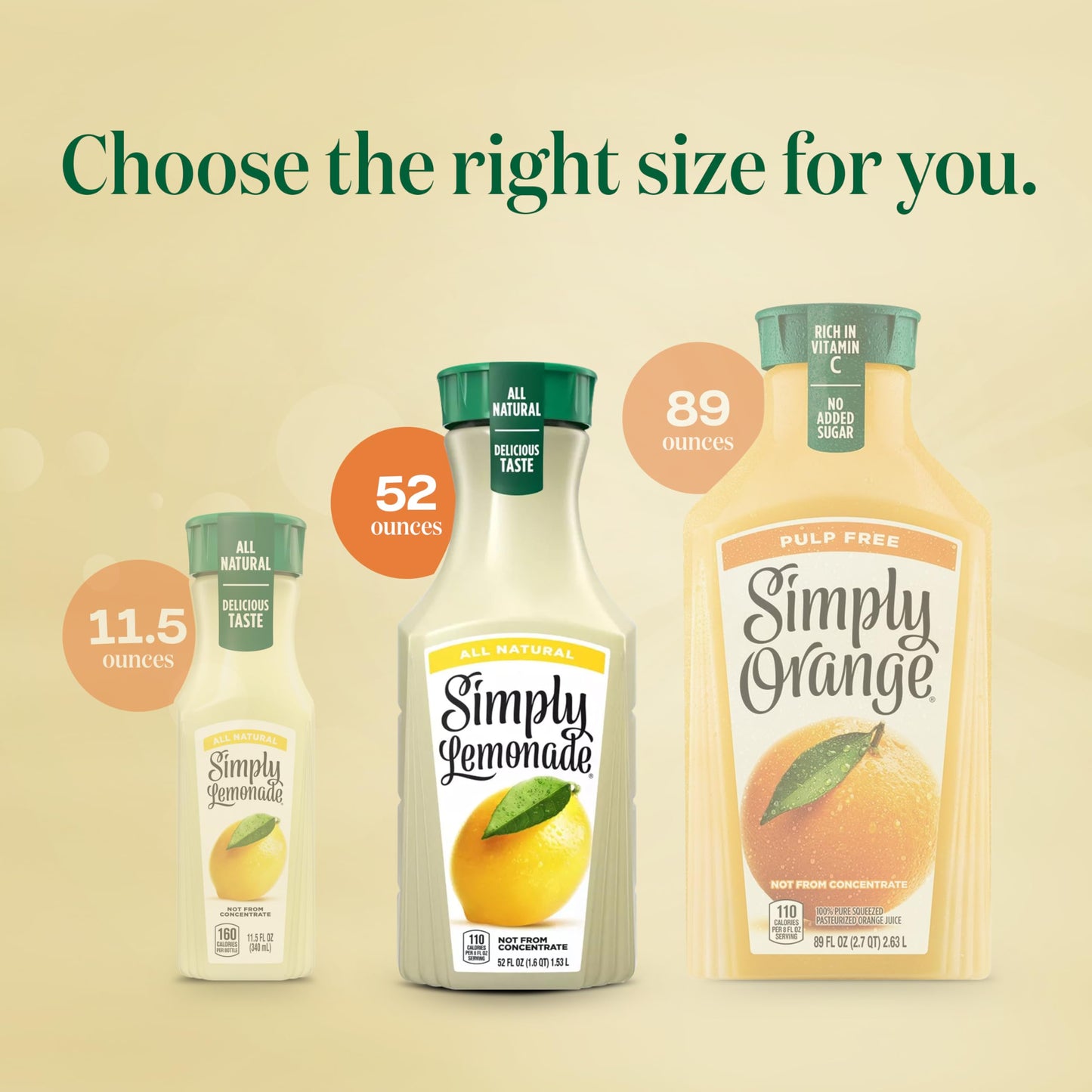 Simply Lemonade All Natural, 52 Fl Oz Bottle