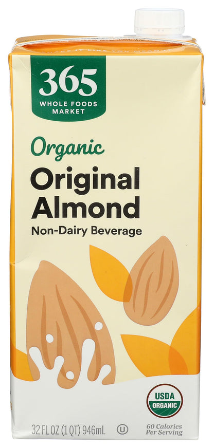 365 by Whole Foods Market, Organic Original Almond Milk, 32 Fl Oz