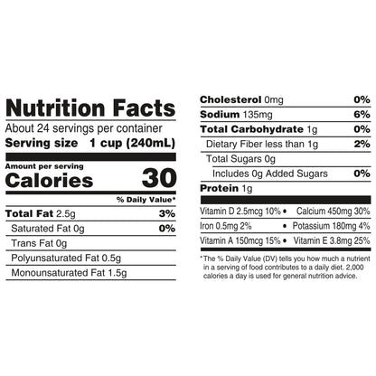 Silk Shelf-Stable Almond Milk, Unsweetened, Dairy-Free, Vegan, Non-GMO Project Verified, 1 Quart (Pack of 6)