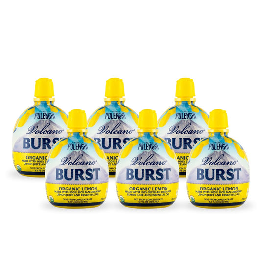 Italian Volcano Organic Lemon (Juice) Burst, 6.7-Ounce Containers (Pack of 6)