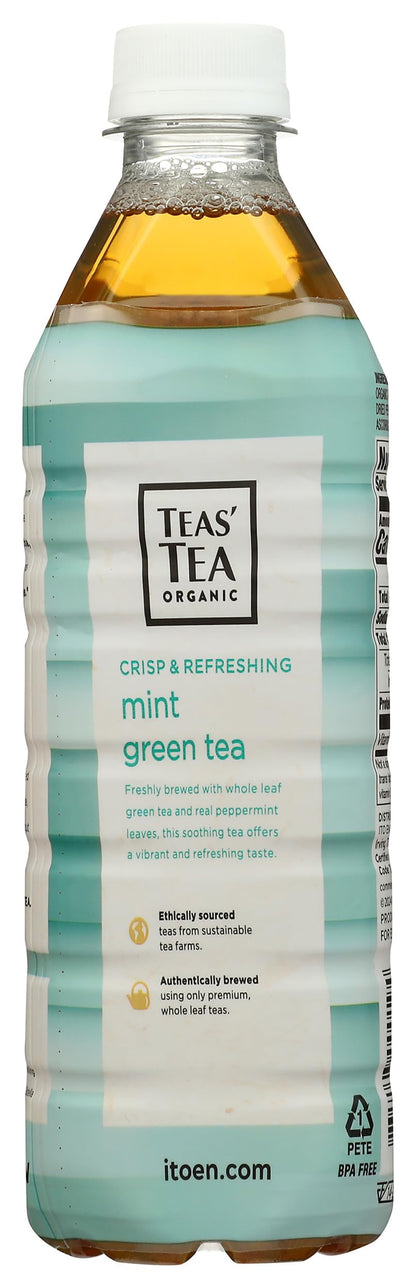 TEAS' TEA Organic Mint Green Tea, 16.9 FZ