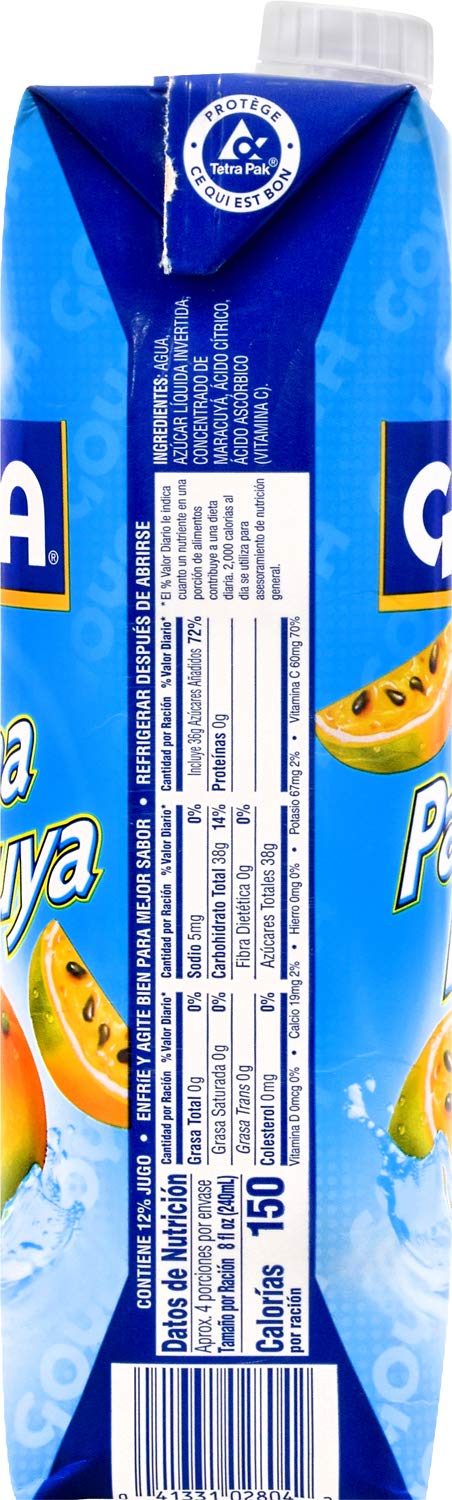 Goya Passion Fruit Cocktail, 33.8 oz
