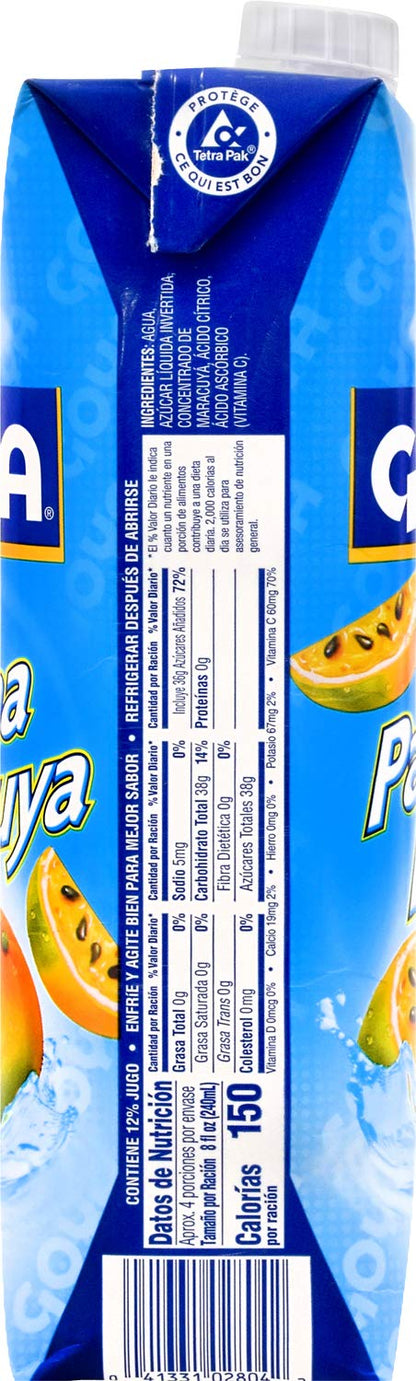 Goya Passion Fruit Cocktail, 33.8 oz