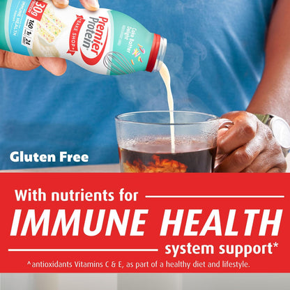 Premier Protein Shake, Chocolate Peanut Butter & Cake Batter Flavors, 30g Protein, 1g Sugar, 24 Vitamins & Minerals, 12 Count