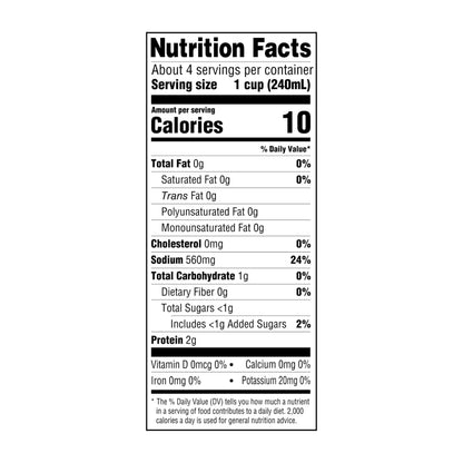 Amazon Grocery, Chicken Broth, 35% Less Sodium, 32 Oz