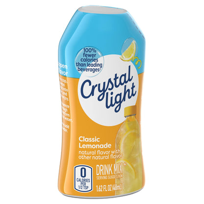Crystal Light Liquid Lemonade Drink Mix, 1.62 fl oz Bottle (Pack of 2)