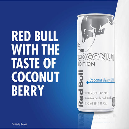 Red Bull Energy Drink, Coconut Berry, 8.4 Fl Oz