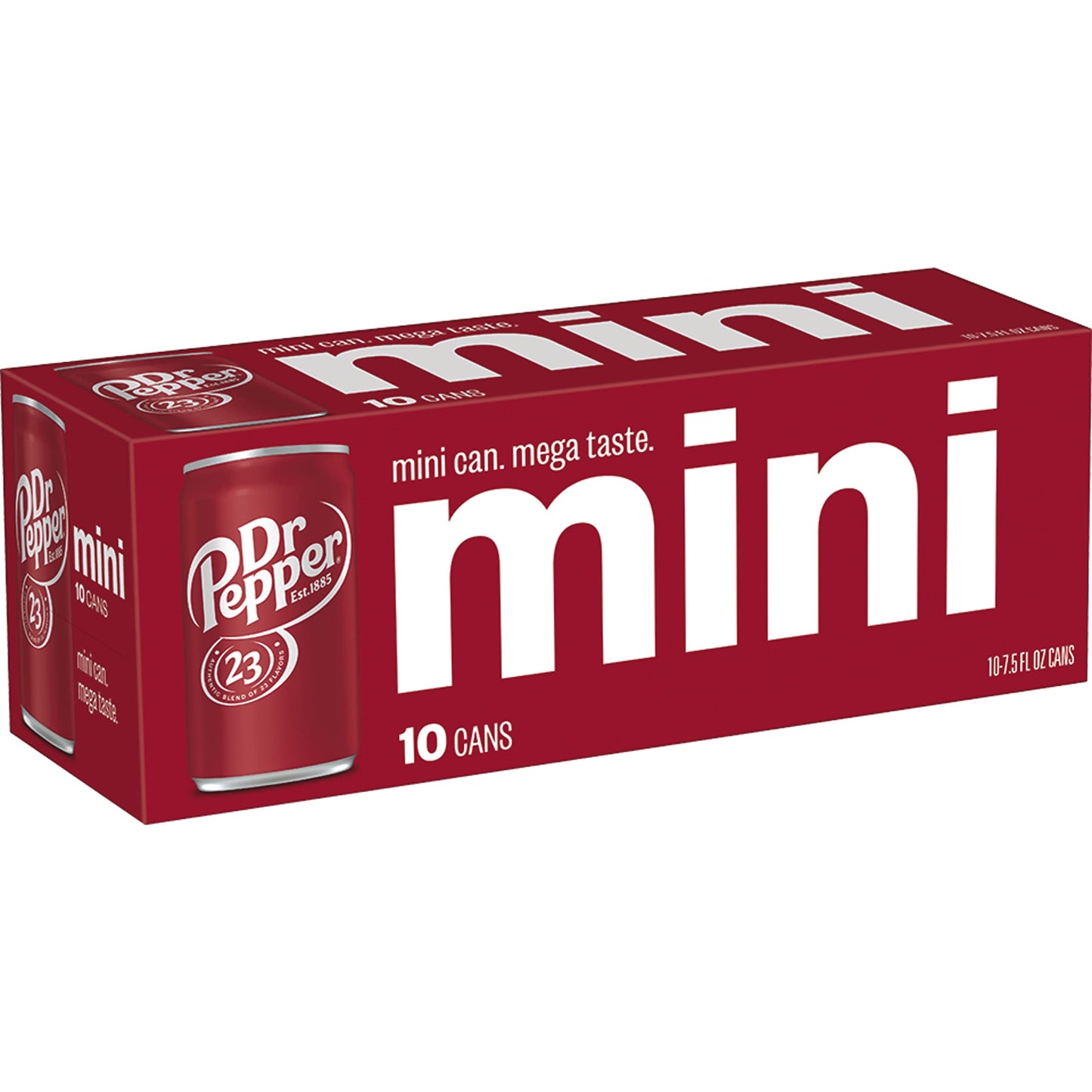 DR PEPPER - MINI CANS, 7.5 OZ, 10 PK