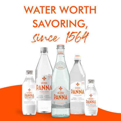 Acqua Panna Natural Spring Water, 33.8 Oz Plastic Bottles (12 Pack)