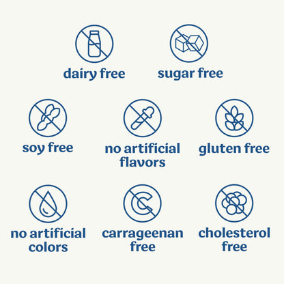 Silk Almond Milk, Unsweet, Dairy Free, Gluten Free, Seriously Creamy Vegan Milk with 50% More Calcium than Dairy Milk, 64 FL OZ Half Gallon