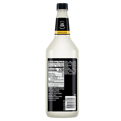 Mr & Mrs T Pina Colada Mix, 1 L bottle (Pack of 6), Pineapple and Coconut Blend Flavored Cocktail Mixer, Made with Cane Sugar, Perfect for Traditional Pina Colada and Mocktail Drinks