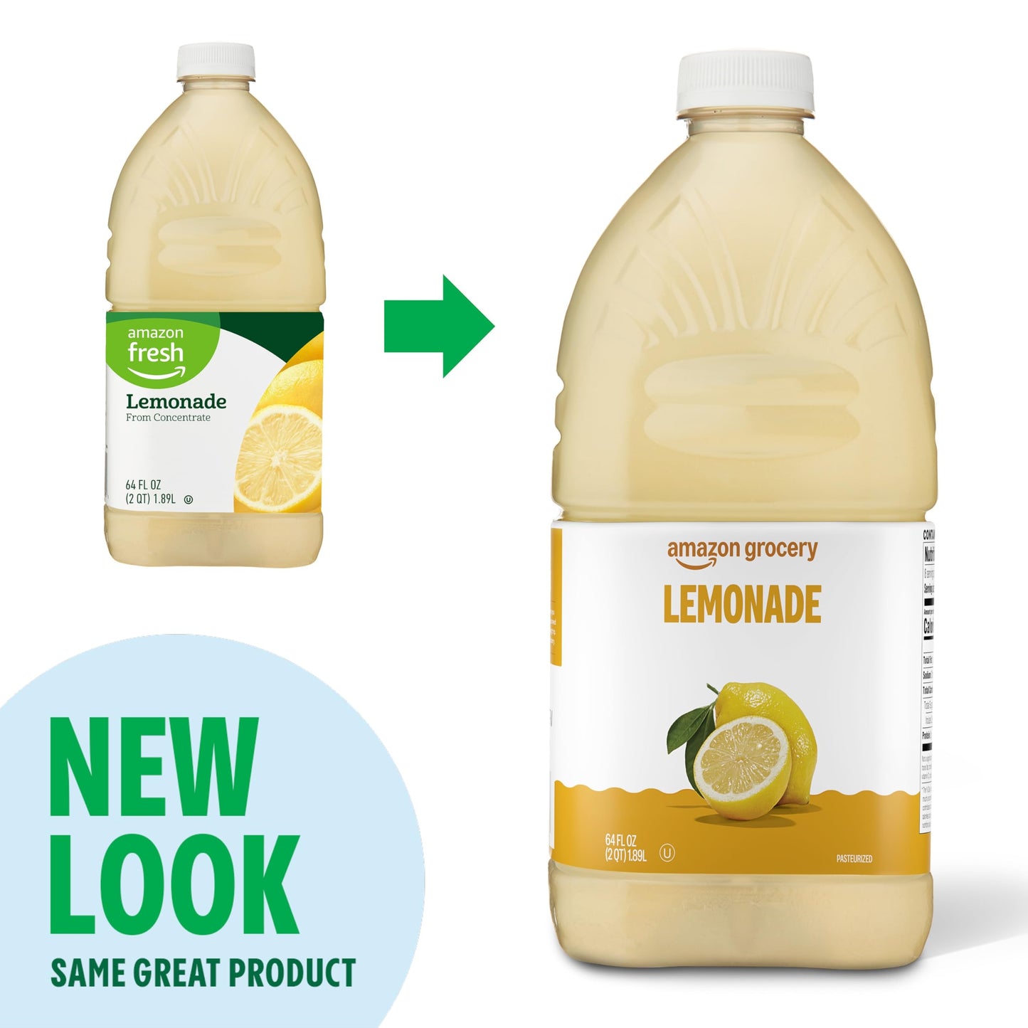 Amazon Grocery, Lemonade, 64 Fl Oz