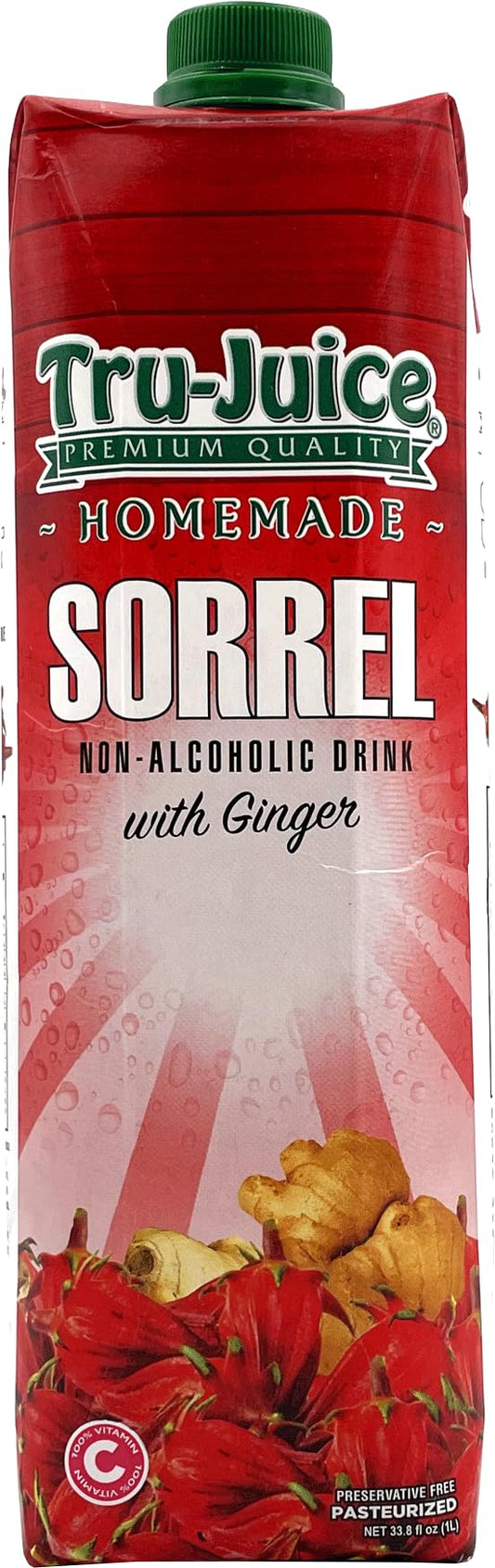 Tru-Juice Homemade Sorrel/Ginger, 1 Liter