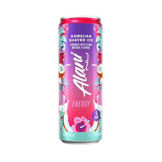 Alani Nu Hawaiian Shaved Ice Sugar Free Energy Drink Can