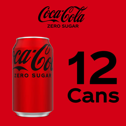 Coca-Cola Zero, 12 fl oz, 12 Pack