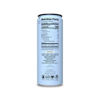 Pop And Bottle, Latte Oat Milk Classic Antioxidants, 8 Fl Oz