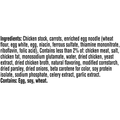 Campbell's Sipping Soup, Chicken & Mini Round Noodle Soup, 10.75 Oz Microwavable Cup (Case of 8)