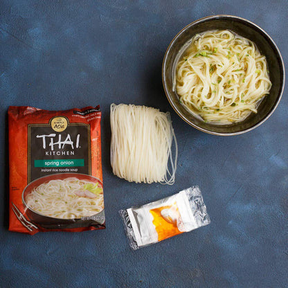 Thai Kitchen Gluten Free Spring Onion Instant Rice Noodle Soup, 1.6 oz (Pack of 12)
