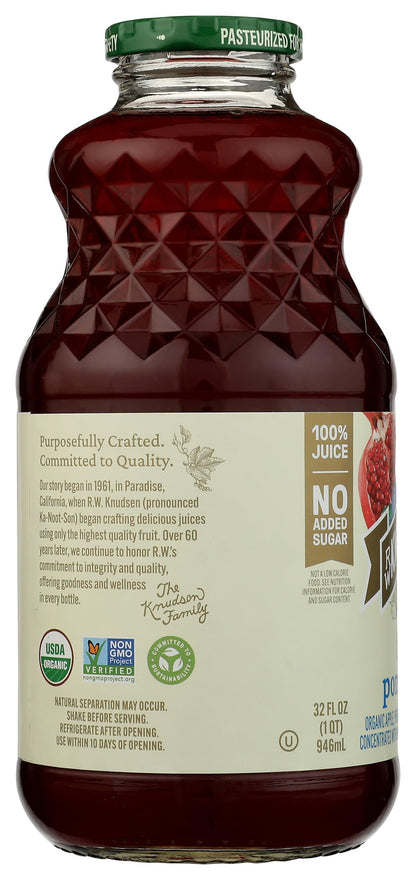 R.W. Knudsen Organic Blueberry Pomegranate Juice, 32 fz