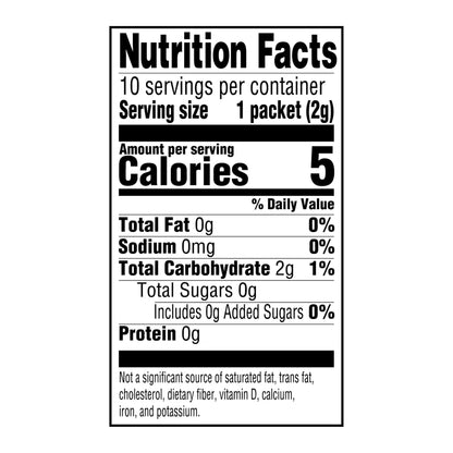 Amazon Grocery, Peach Tea Drink Mix, 10 packets, 0.7 Oz