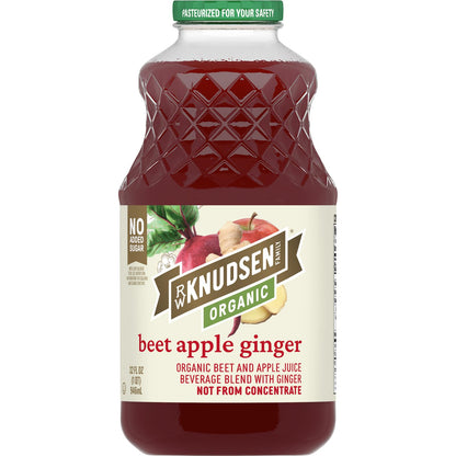 RW KNUDSEN Organic Beet Apple Ginger Juice Beverage, 32 FZ
