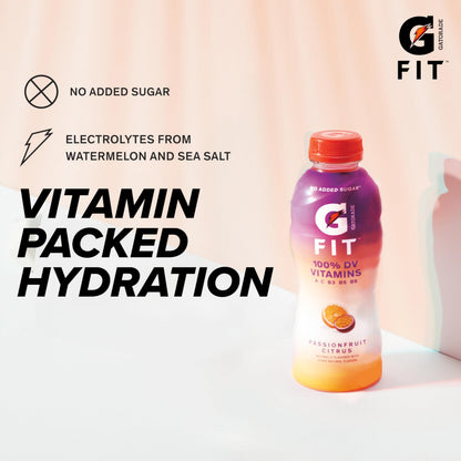 Gatorade Fit Electrolyte Beverage,Healthy Real Hydration,New 2.0 4 Flavor Variety Pack,16.9.oz Bottles,(Pack of 24)
