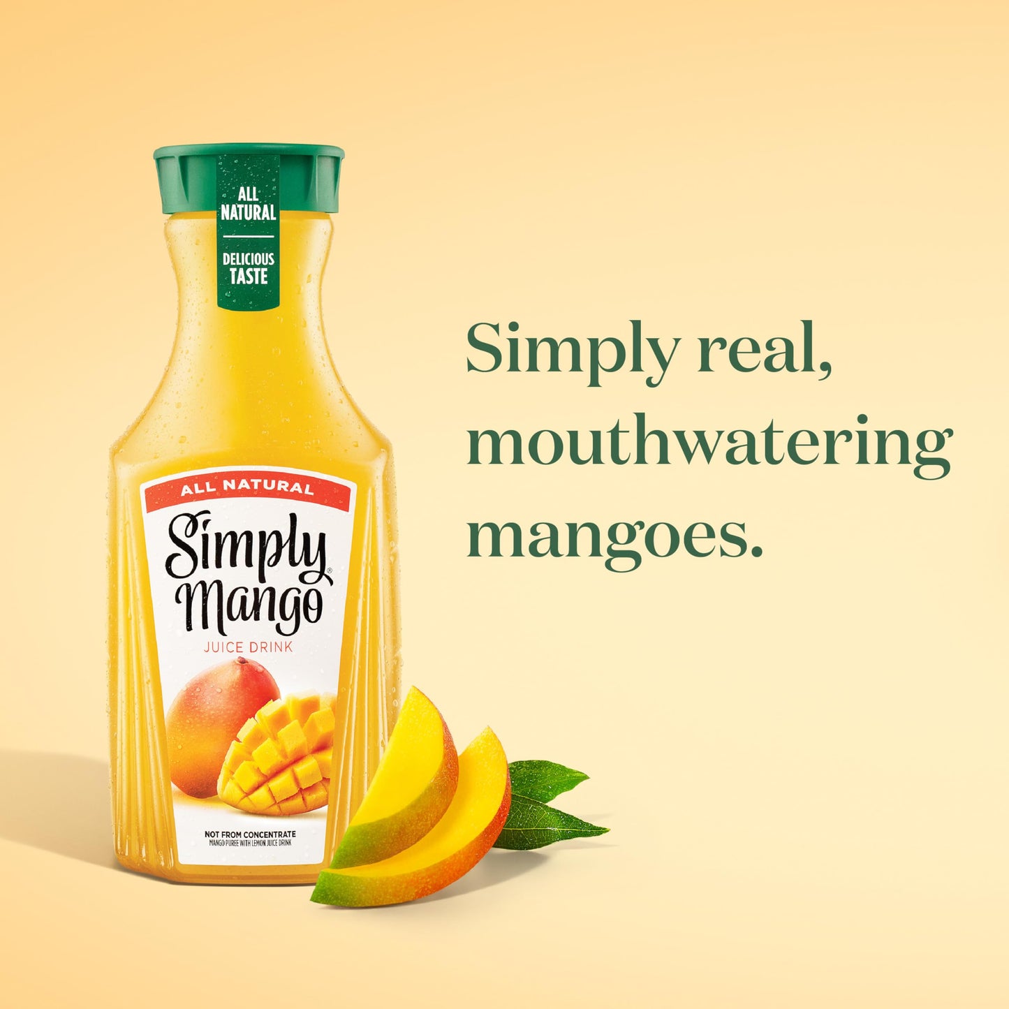 SIMPLY MANGO JUICE DRINK 52oz