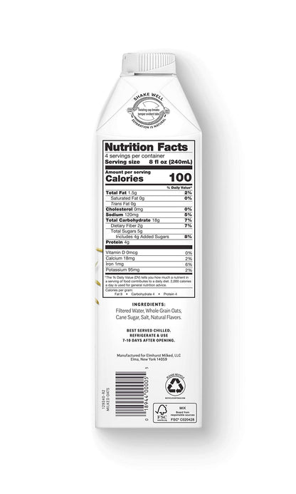 ELMHURST Milked Oats, 32 FZ