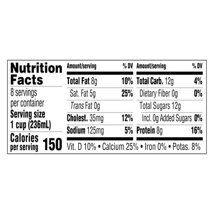 Amazon Grocery, Whole Milk, Half Gallon, 64 Fl Oz