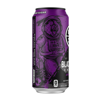 Black Rifle Energy GrapeX Zero Sugar Energy Drink, 200mg Caffeine, 16 fl oz can (Pack of 12)