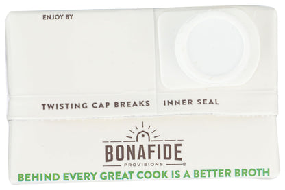 BONAFIDE PROVISIONS Organic Vegetable Broth, 32 FZ