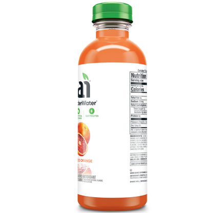 Bai Antioxidant Infused Water Beverage, Baru Blood Orange, 18 Fluid Ounce Bottle, 12 Pack