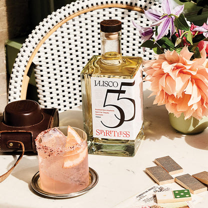 Spiritless Jalisco 55 Distilled Non-Alcoholic Tequila Bundle with Bloody Mary Mix - Bloody Maria - Premium Zero-Proof Liquor Spirits for a Refreshing Experience