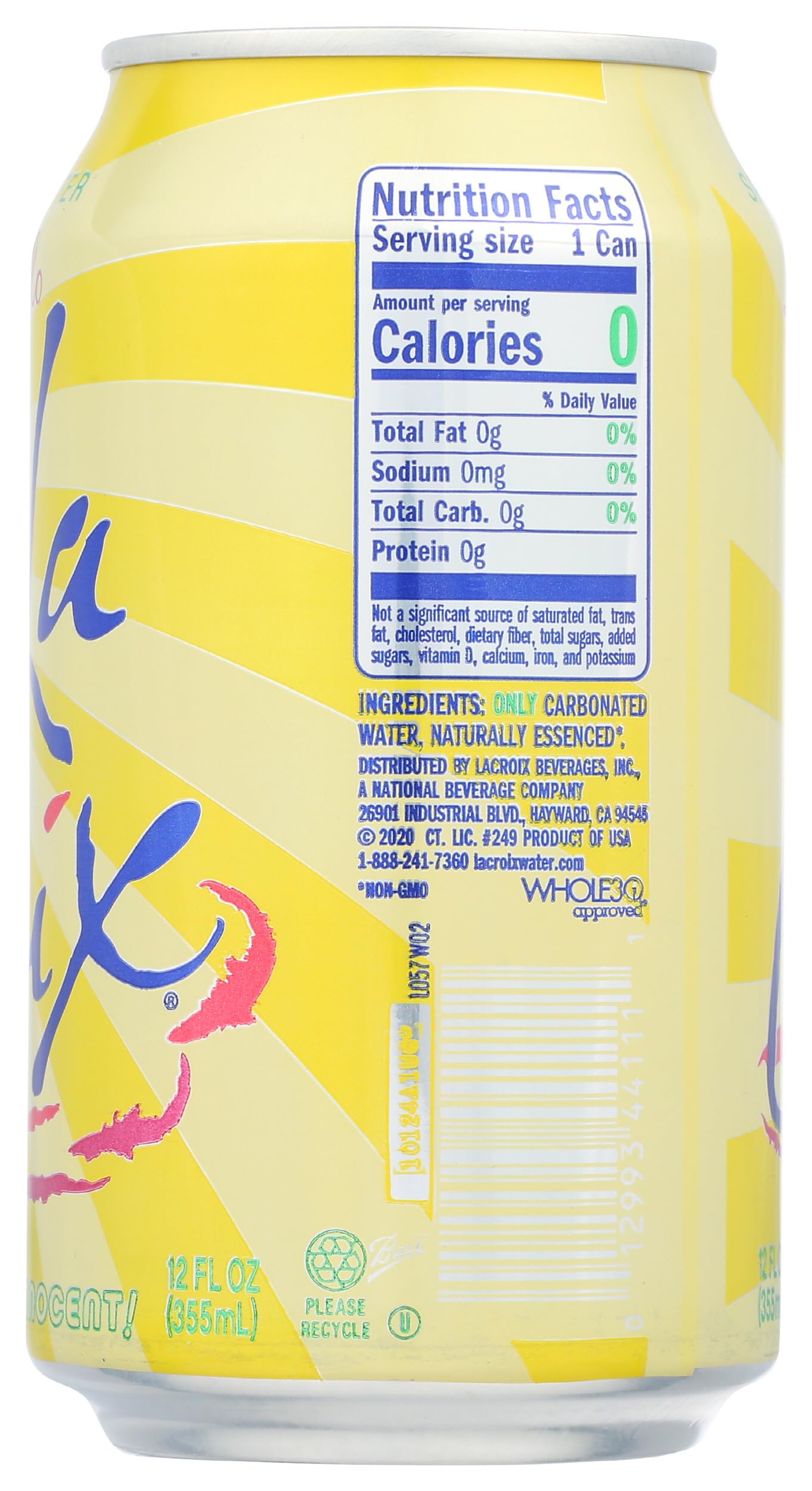 LA CROIX Limoncello Sparkling Water, 12 FZ