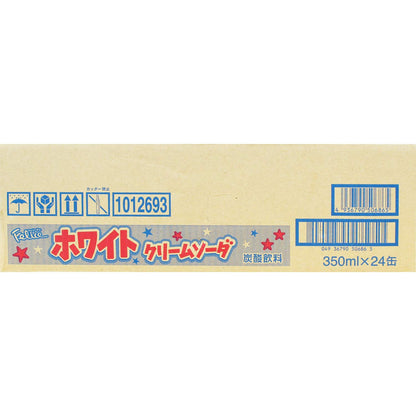 Felice White Cream Soda 11.83 fl oz, 24 packs