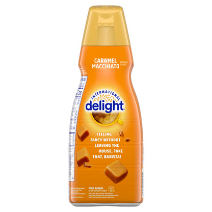 International Delight Coffee Creamer, Caramel Macchiato, Refrigerated Flavored Creamer, 32 FL OZ Bottle