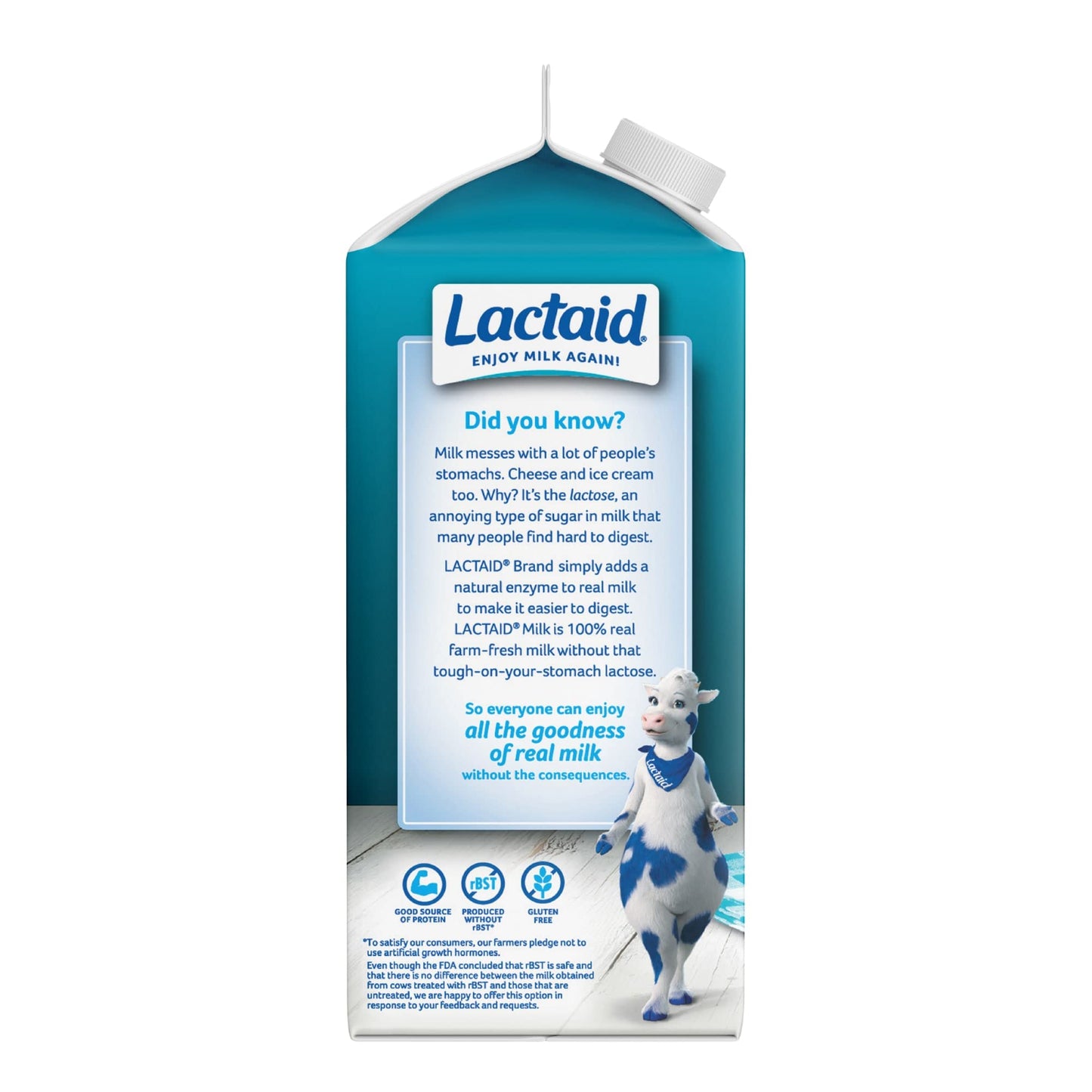 Lactaid 1% Lowfat Milk, 64 fl oz