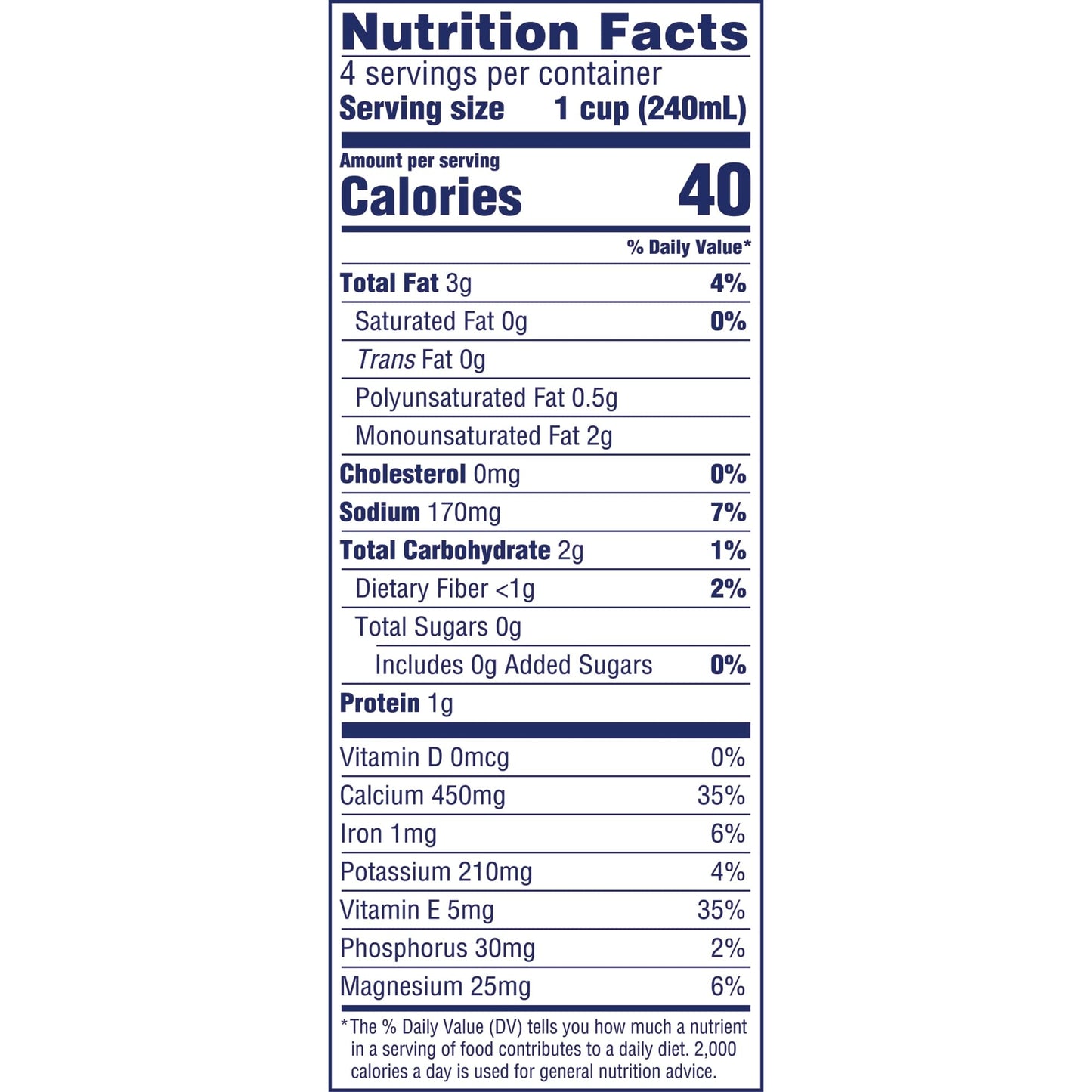Almond Breeze Dairy Free Almondmilk, Unsweetened Chocolate, 32 FL OZ