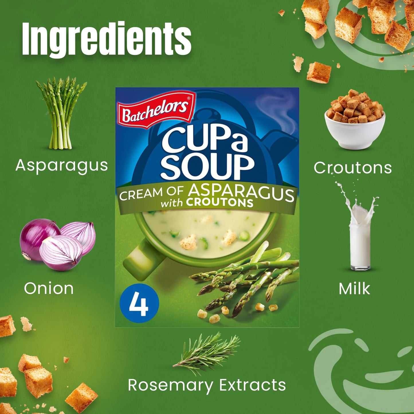 Batchelors Cup a Soup Asparagus 117g