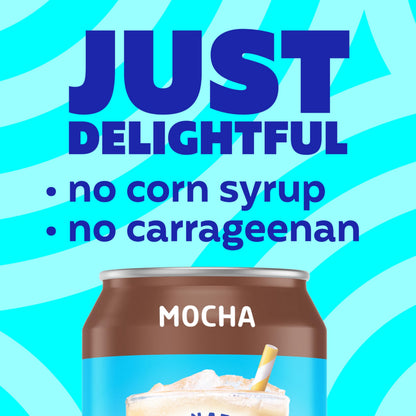 International Delight Iced Coffee, Mocha, Grab and Go Coffee Drinks Made with Real Milk and Cream, 15 FL OZ Can, 12 Count