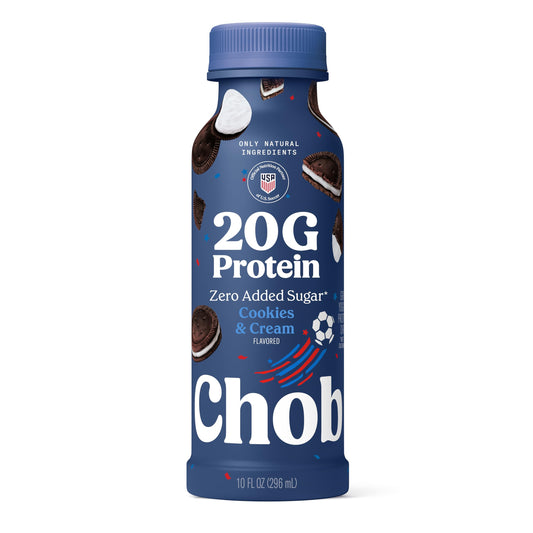 Chobani® 20g Low-Fat Greek Yogurt Drink Cookies & Cream 10 fl oz