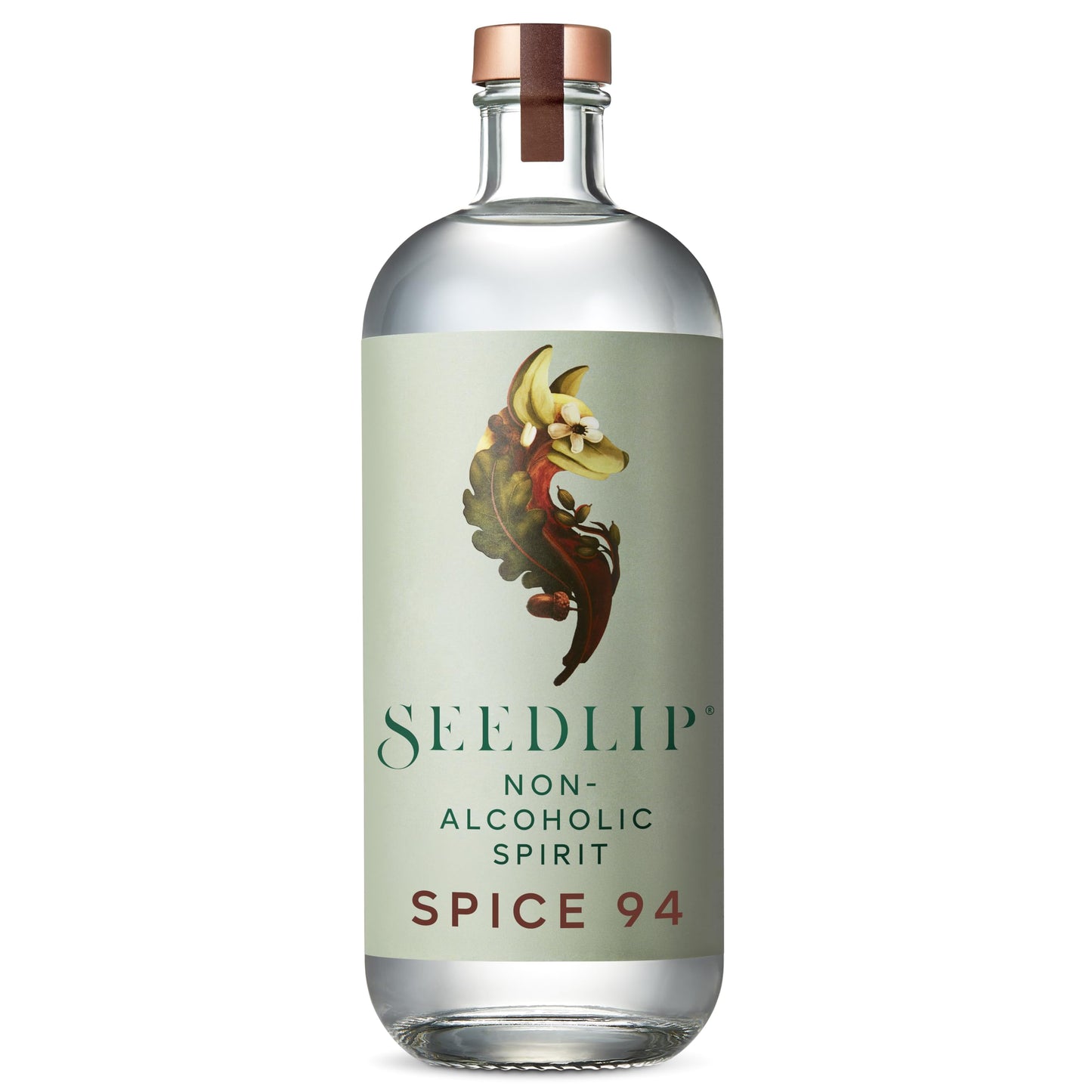 SEEDLIP Spice 94 – Non-Alcoholic Spirit | Calorie Free, Sugar Free | Spirit Alternative | Non-Alcoholic Cocktails | 23.7 fl oz (700ml)
