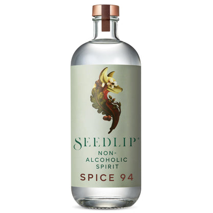SEEDLIP Spice 94 – Non-Alcoholic Spirit | Calorie Free, Sugar Free | Spirit Alternative | Non-Alcoholic Cocktails | 23.7 fl oz (700ml)