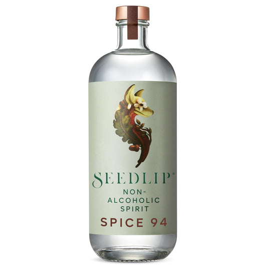 SEEDLIP Spice 94 – Non-Alcoholic Spirit | Calorie Free, Sugar Free | Spirit Alternative | Non-Alcoholic Cocktails | 23.7 fl oz (700ml)