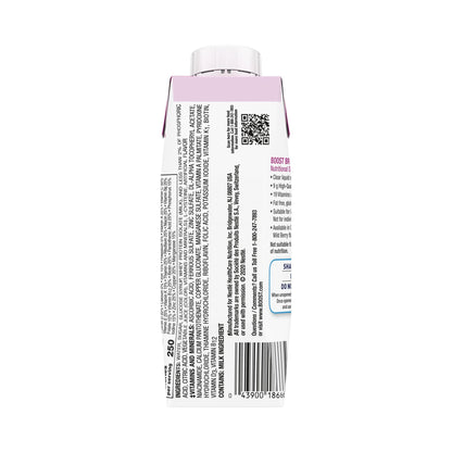 BOOST Breeze Clear Nutritional Drink, 9g Protein, 250 Nutrient-Rich Calories, Wild Berry, 8 fl oz & Ensure Liquid Clear Nutrition Drink, 0g fat, 8g of protein, Blueberry Pomegranate, 10 Fl Oz