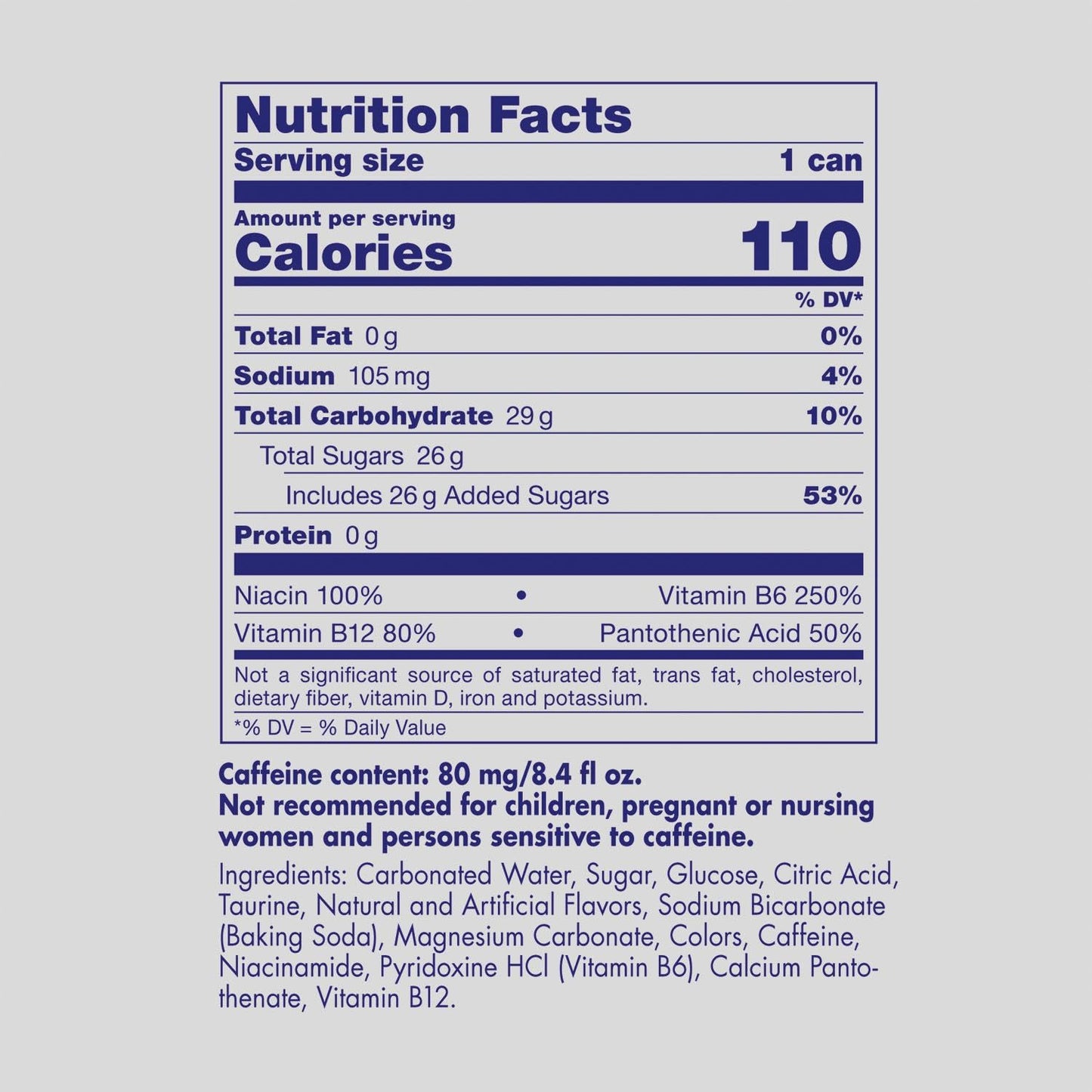 Red Bull Energy Drink with 80mg Caffeine plus Taurine & B Vitamins, 8.4 Fl Oz, Pack of 8 Cans